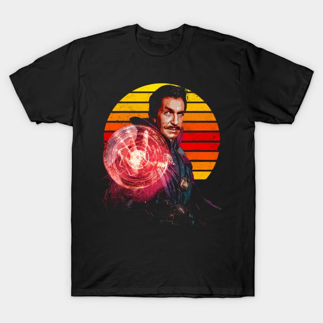 Starring Vincent Price as Doctor Strange T-Shirt by hauntedjack